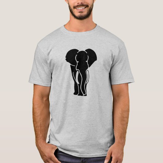 T-shirt éléphant (Devant)