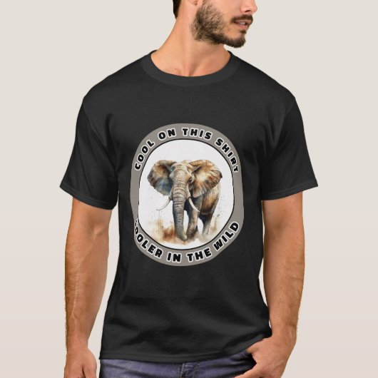 T-shirt Eléphant (Devant)