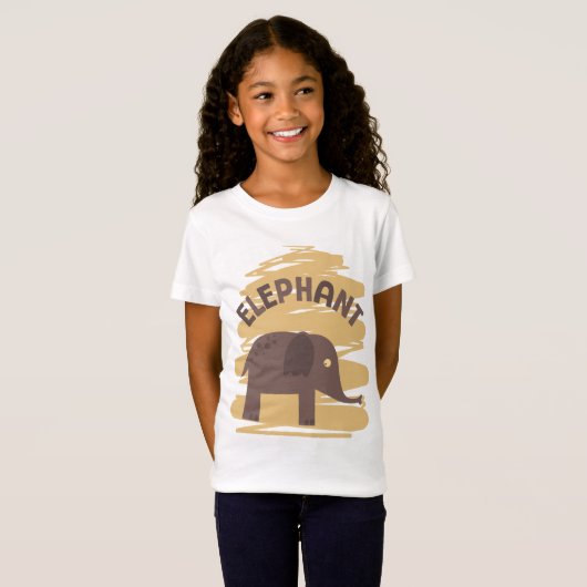 T-Shirt Elephant (Devant entier)