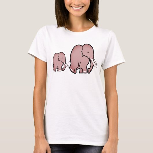 T-shirt éléphant (Devant)