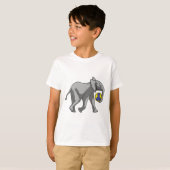 T-shirt Elephant à Handball Sports (Devant entier)