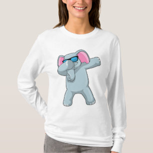 T-shirt Elephant à Hip hop Dance Dab