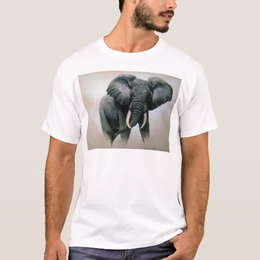 T-shirt Éléphant africain (Devant)