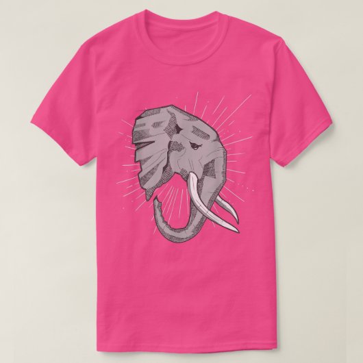 T-shirt Eléphant africain (Design devant)