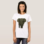 T-shirt Eléphant africain (Devant entier)