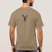 T-shirt Eléphant animal (Dos)