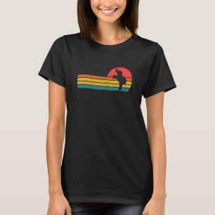 T-shirt Eléphant Animal africain Retro 80s Vintage