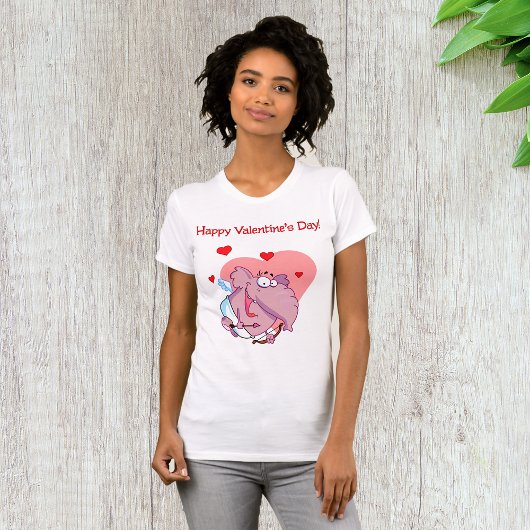 T-shirt éléphant aussi mignonne femme