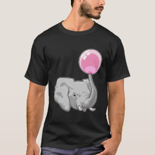 T-shirt Eléphant avec ballon