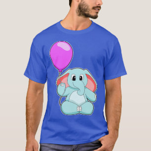 T-shirt Eléphant avec ballon 3