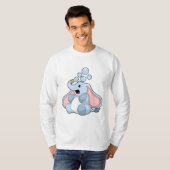 T-shirt Eléphant avec bulles d'eau (Devant entier)