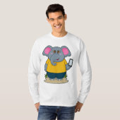 T-shirt Eléphant avec mobile (Devant entier)