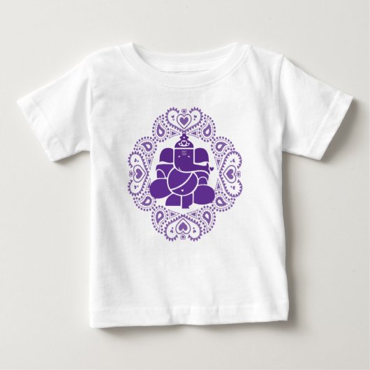 T-shirt éléphant bébé (Devant)