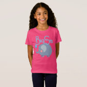 T-Shirt Elephant Big Sis (Devant entier)