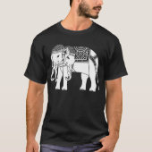 T-shirt Elephant blanc thaïlandais Erawan (Devant)