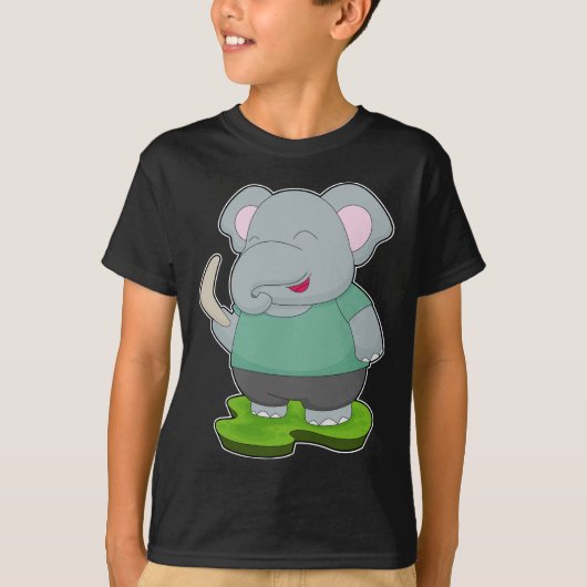 T-shirt Elephant Boomerang (Devant)