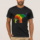 T-shirt Éléphant coloré (Devant)