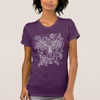 T-shirt Éléphant coloré de Mehndi