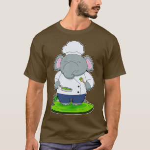 T-shirt Elephant Cook Pan