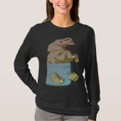 T-shirt Elephant Cute Animals  for (Devant)