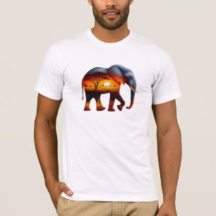 T-Shirt Éléphant d'Afrique