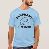 T-shirt Eléphant dans la chambre (Devant)