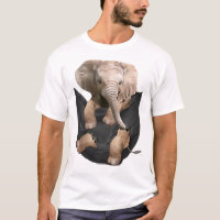Elephant Dans Les Cadeaux De Poche Drôle Elephant