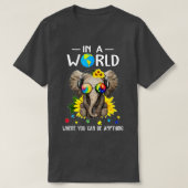 T-shirt Elephant Dans Un Monde Où Vous Pouvez Être N'Impor (Design devant)