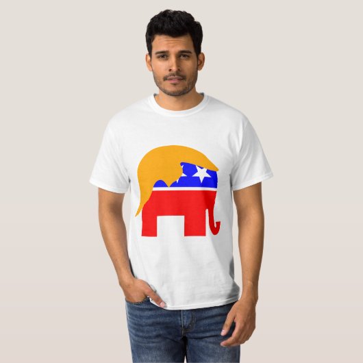 T-shirt Éléphant d'atout (Devant entier)