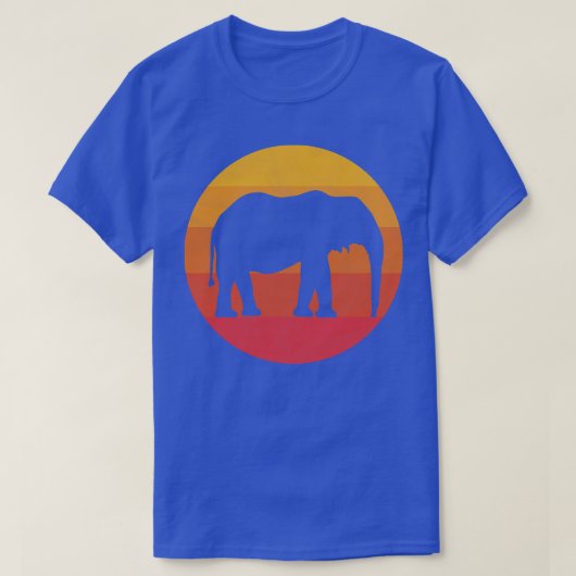 T-shirt Eléphant de Bush en Afrique (Design devant)