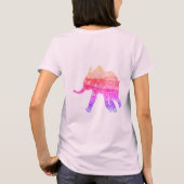 T-shirt éléphant de Mandala (Dos)