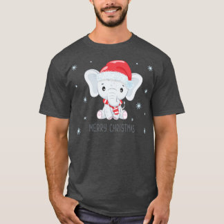 T-shirt Eléphant de Noël 12