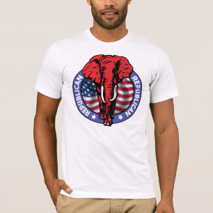 T-shirt Éléphant de Parti Républicain - McCain