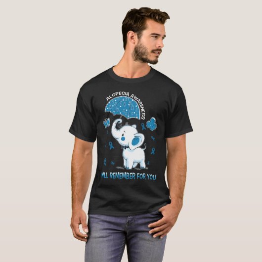 T-shirt Eléphant de sensibilisation (Devant entier)