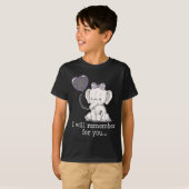 T-shirt Eléphant de sensibilisation (Devant entier)