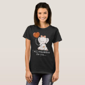 T-shirt Eléphant de sensibilisation à l'ESPC (Devant entier)