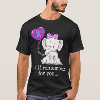T-shirt Eléphant de sensibilisation aux maladies infectieu