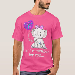 T-shirt Eléphant de sensibilisation aux maladies infectieu