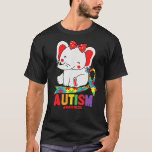 T-shirt Éléphant de sensibilisation Maman portant des bouc