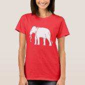 T-shirt Éléphant de Siamese (Devant)