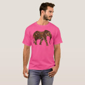 T-shirt Éléphant de Steampunk (Devant entier)