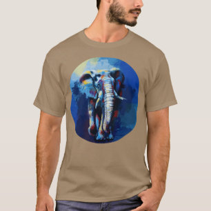 T-shirt Elephant Dream Peinture animale