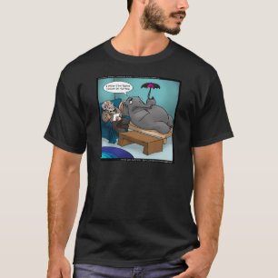 T-shirt Éléphant Drôle en Thérapie
