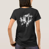 T-shirt Eléphant en colère en blanc (Dos)