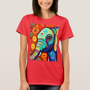T-shirt Eléphant excentrique