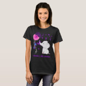 T-shirt Elephant Faith Hope Love Ulcerative Colitis Award (Devant entier)