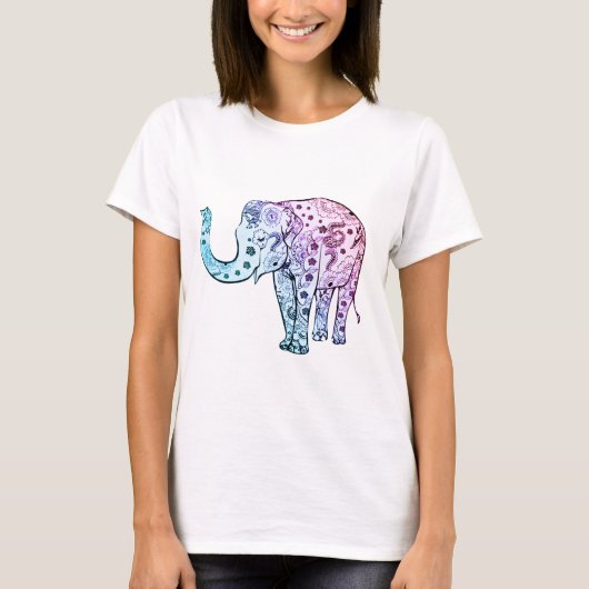 T-shirt Elephant Good Luck (Devant)