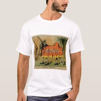 T-shirt Éléphant imitation merveille magique rétro vintage