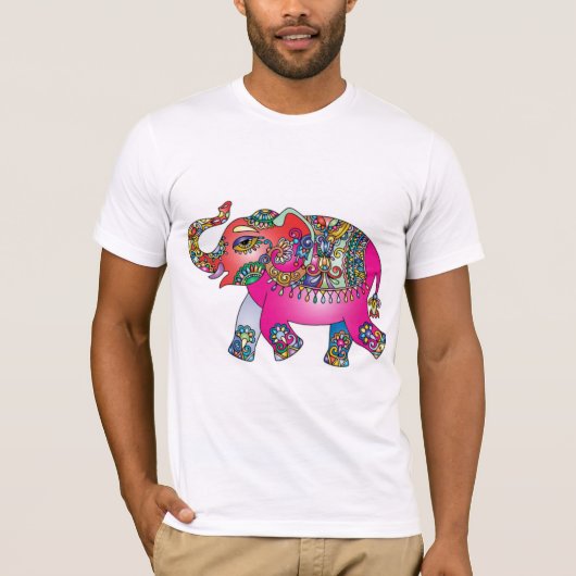 T-shirt Éléphant indien (Devant)