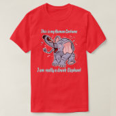 T-shirt Eléphant ivre (Design devant)